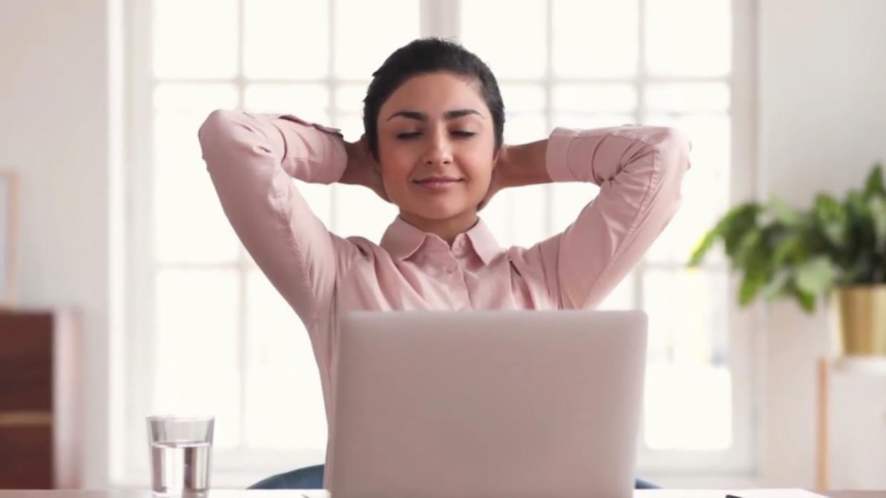 Detailaufnahme einer Schnittoberfläche mit Timeline